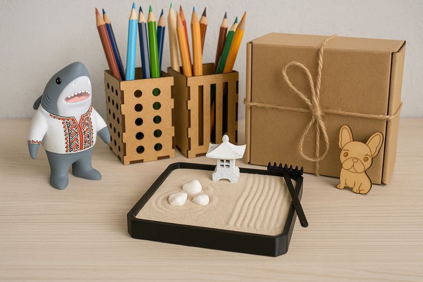 Мини дзен-сад для релакса &mdash; 10&times;10 см/Японский Zen garden для релакса и декора 111 фото