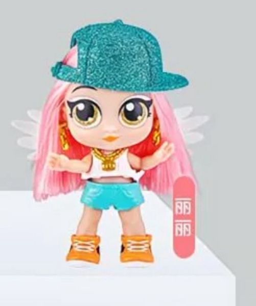 Лялька-сюрприз Angel High Zuru Itty Bitty Prettys | 10 сюрпризів всередині | Лялька з крилами та аксесуарами 321а фото