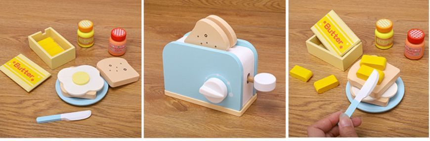 Дитячий кухонний набір Lesko &ldquo;Kitchenware&rdquo; Bread Maker &mdash; оригінальний подарунок для дівчинки! 74 фото